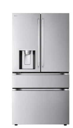 Lg LF29N8330S 29 Cu. Ft. Smart Standard-Depth Max™ 4-Door French Door Refrigerator With Full-Convert Drawer™